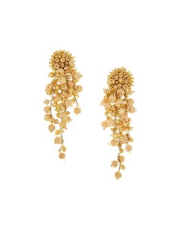 Cascade beaded earrings