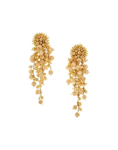 Cascade beaded earrings