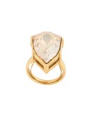 Gallery crystal-embellished ring