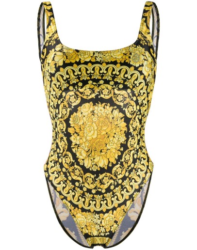 Barocco print swimsuit