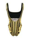 Barocco print swimsuit