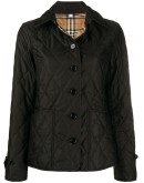 diamond quilted thermoregulated jacket