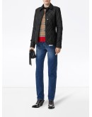 diamond quilted thermoregulated jacket