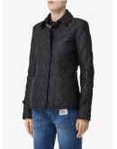 diamond quilted thermoregulated jacket