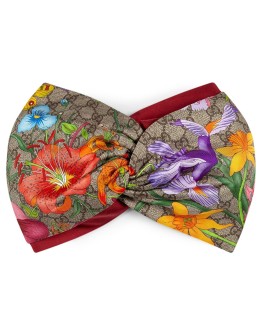 Flora print head band