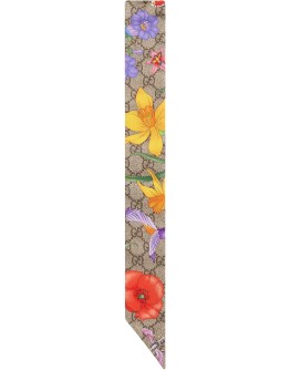 Flora pattern scarf