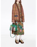 Flora pattern A-line skirt