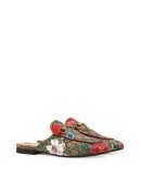 Princetown GG Flora print slippers