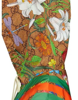 GG Flora print hood