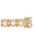 crystal monogram motif barret