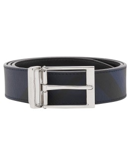 reversible London Check belt