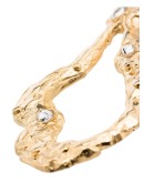 Diana 18kt gold-plated crystal drop earrings