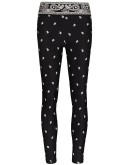 paisley print performance leggings