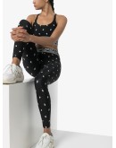 paisley print performance leggings