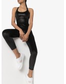 cut-out racerback jumpsuit