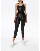 cut-out racerback jumpsuit