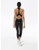 cut-out racerback jumpsuit