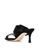 Gable open-toe mules