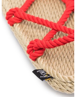 Romano rope-strap sandals