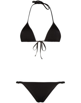 scrunchie triangle bikini 