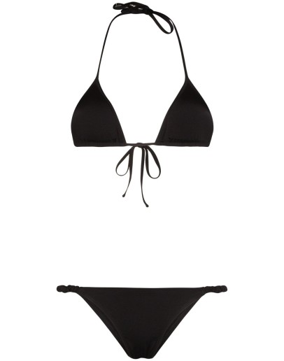 scrunchie triangle bikini 