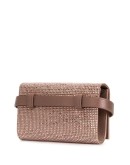 crystal embellished belt bag