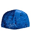 sequin-embellished hat