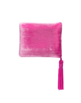 tassel-trimmed velvet case