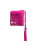 tassel-trimmed velvet case
