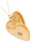 14kt gold-plated Anouk heart locket necklace