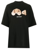 Bear print oversized T-shirt