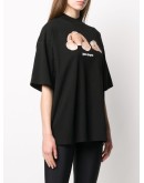 Bear print oversized T-shirt