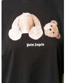 Bear print oversized T-shirt