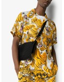 tiger-print shirt