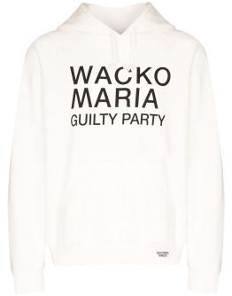 logo-print hoodie