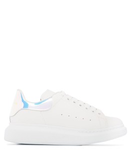 Oversized lace-up sneakers