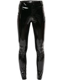 patent faux leather leggings