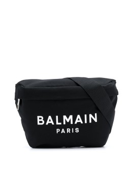 logo print belt bag