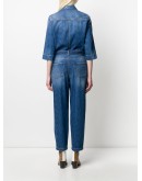stonewashed denim jumpsuit