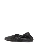 crumpled ballerina shoes