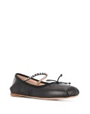 bow detail ballerina shoes