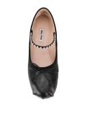 bow detail ballerina shoes