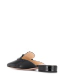 logo plaque 25mm patent slippers