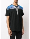 feather-print boxy T-shirt