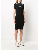 Industrial knitted dress