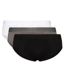 three pack logo waistband briefs