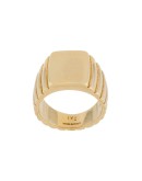 Signore rectangular signet ring