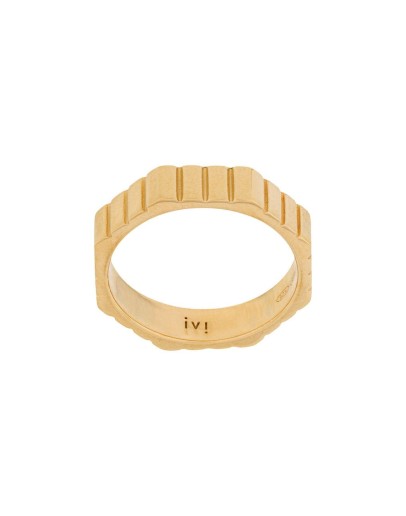 skinny octagon ring