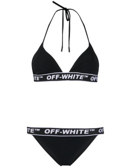 logo-tape bikini