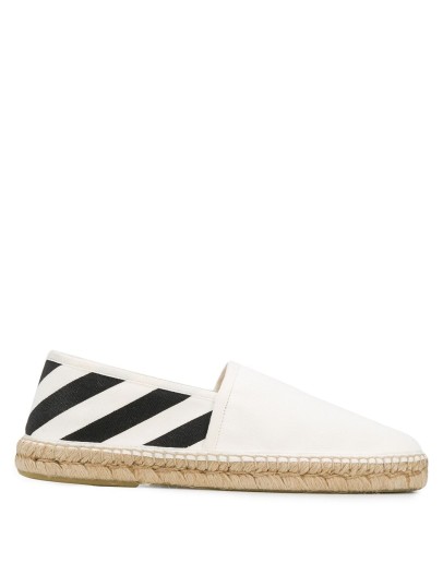 diagonal stripes espadrilles